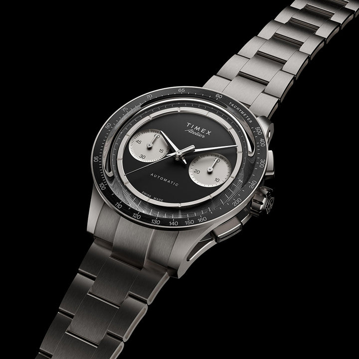 Timex Atelier Chronograph Automatic M1A Ti Chronograph 42mm Titanium Band