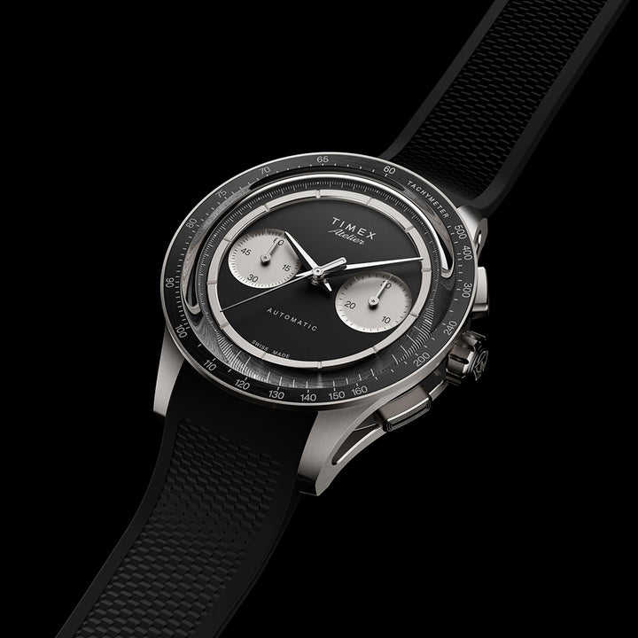 Timex Atelier Chronograph Automatic M1A Ti Chronograph 42mm Rubber Band