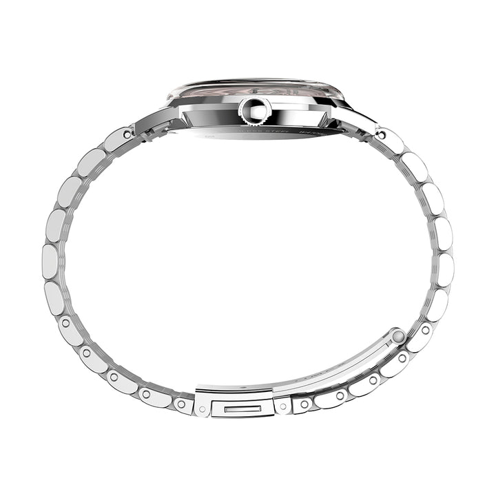 Marlin Quartz 3-Hand 34mm Stainless Steel Band