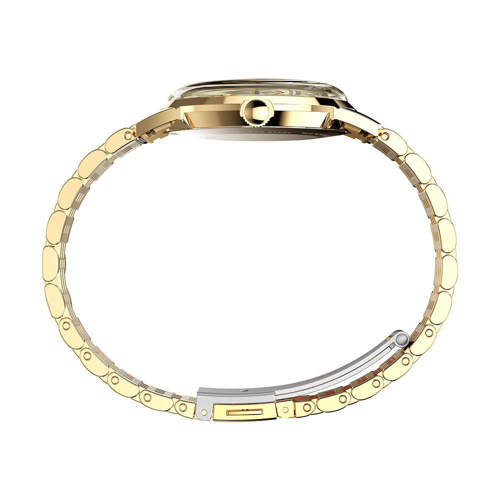 Marlin Quartz 3-Hand 34mm Stainless Steel Band