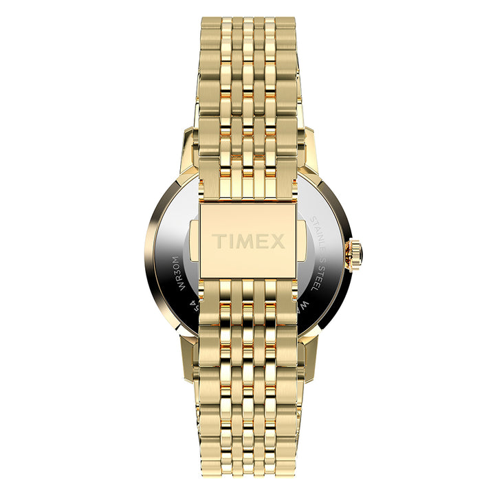 Marlin Quartz 3-Hand 34mm Stainless Steel Band