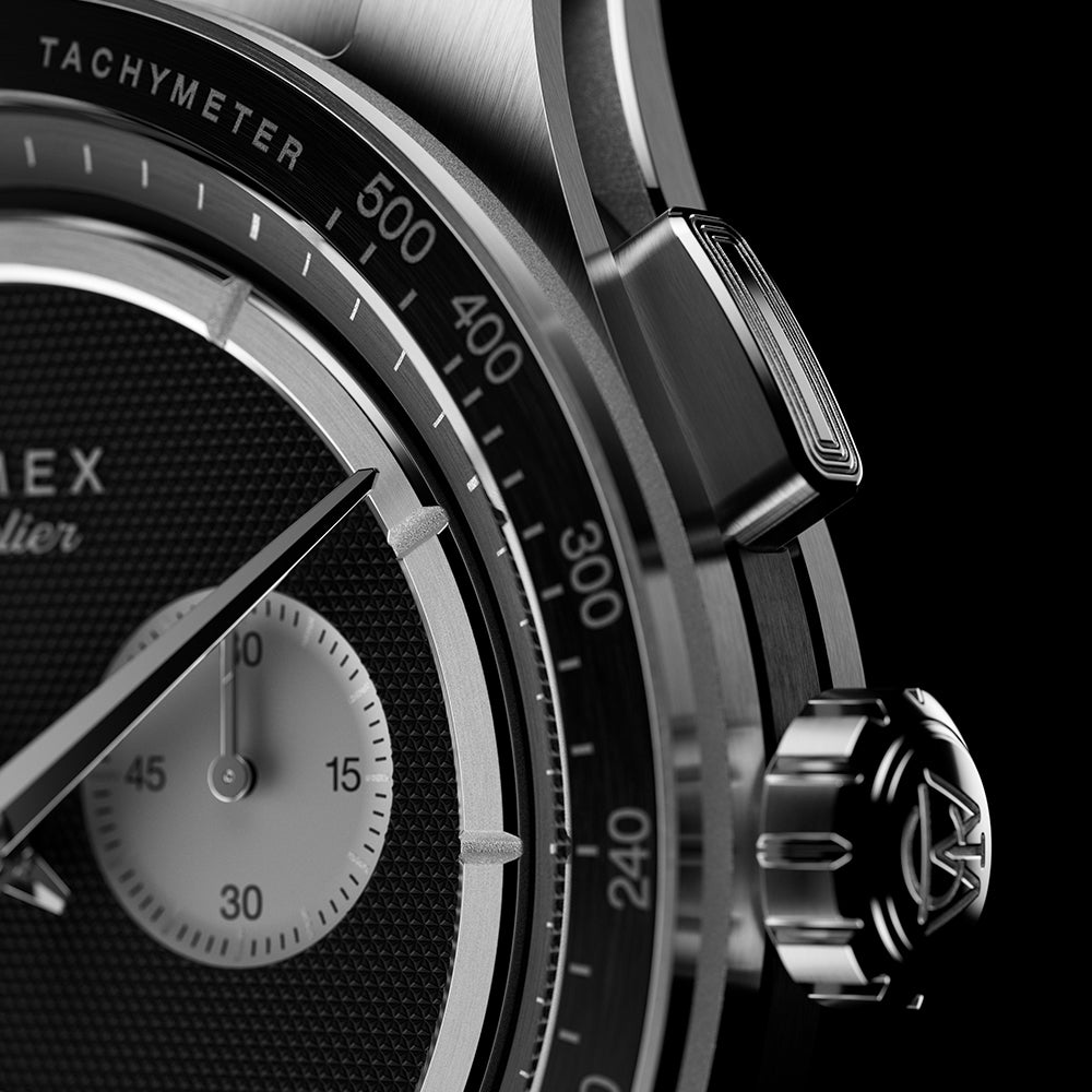 Timex Atelier Chronograph Quartz M1Q Chronograph 40mm Stainless Steel Band