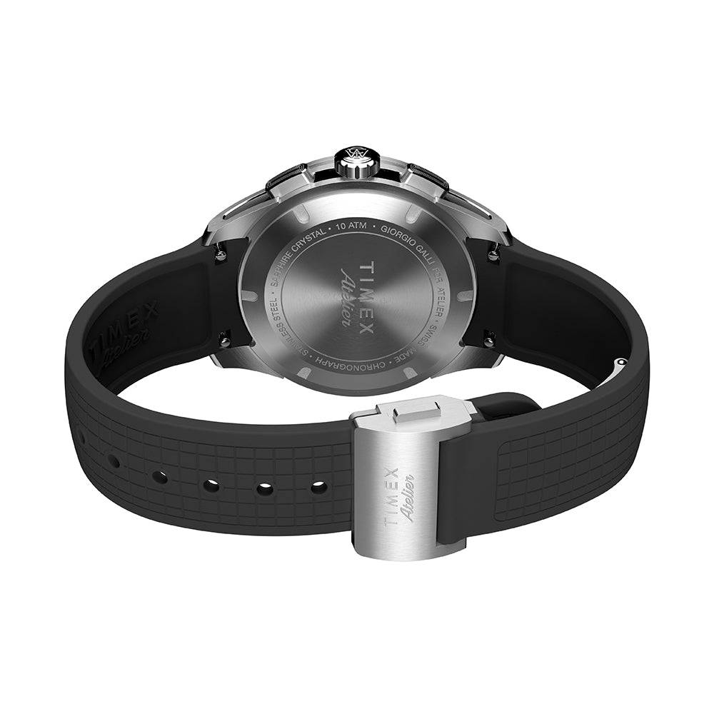 Timex Atelier Chronograph Quartz M1Q Chronograph 40mm Rubber Band