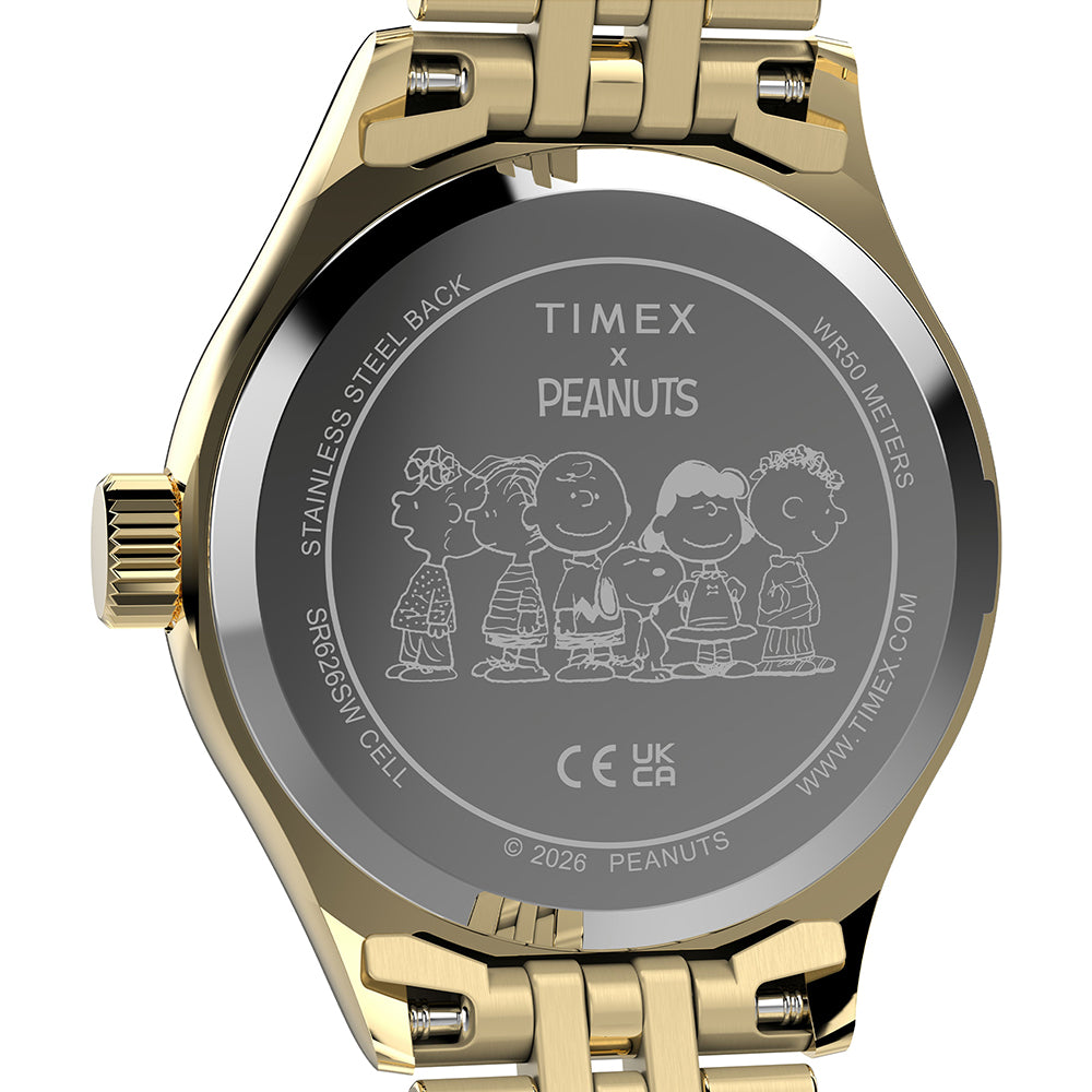 Timex Legacy Mini x Peanuts 3-Hand 25mm Stainless Steel Band