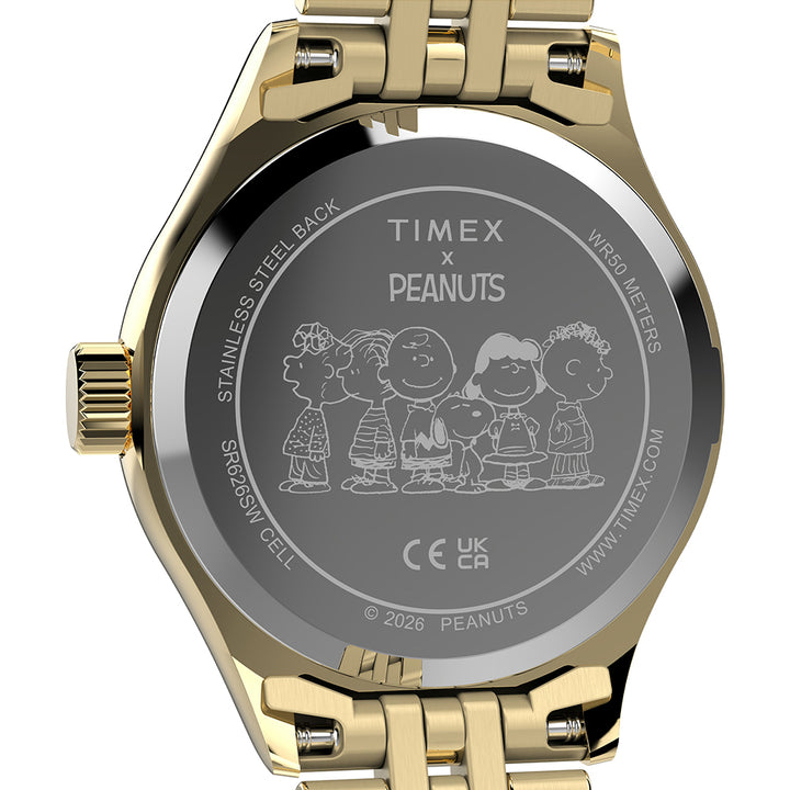 Timex Legacy Mini x Peanuts 3-Hand 25mm Stainless Steel Band