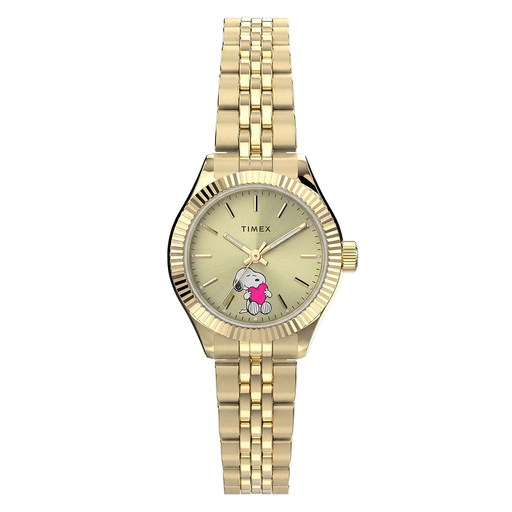 Timex Legacy Mini x Peanuts 3-Hand 25mm Stainless Steel Band