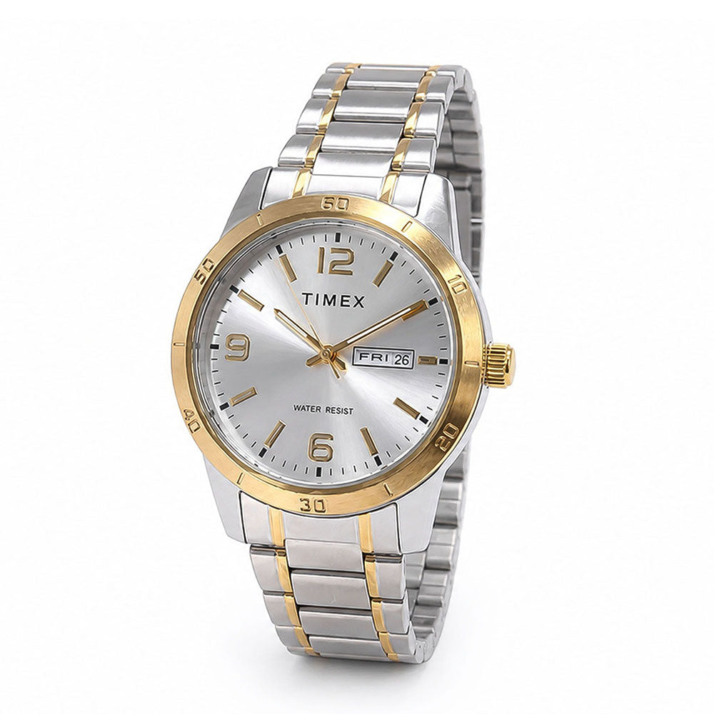 Bridgeport Day-Date 40mm Stainless Steel Band