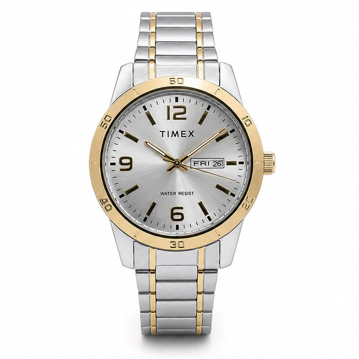 Bridgeport Day-Date 40mm Stainless Steel Band