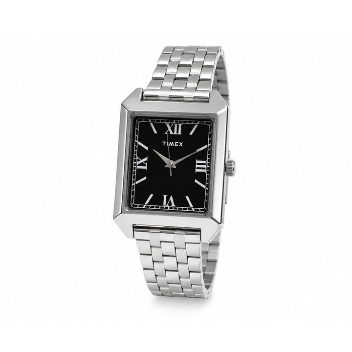 Elm Square 3-Hand 35mm Stainless Steel Band