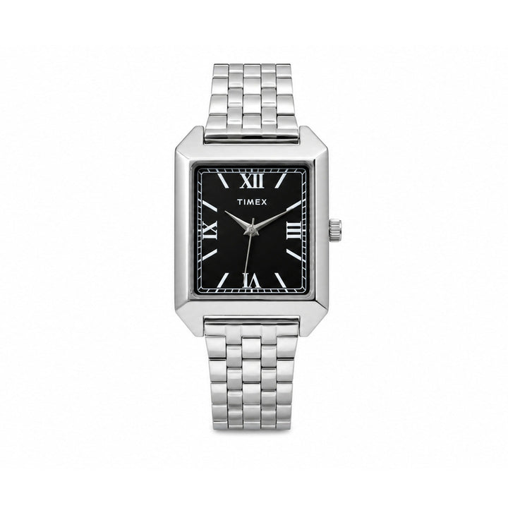 Elm Square 3-Hand 35mm Stainless Steel Band
