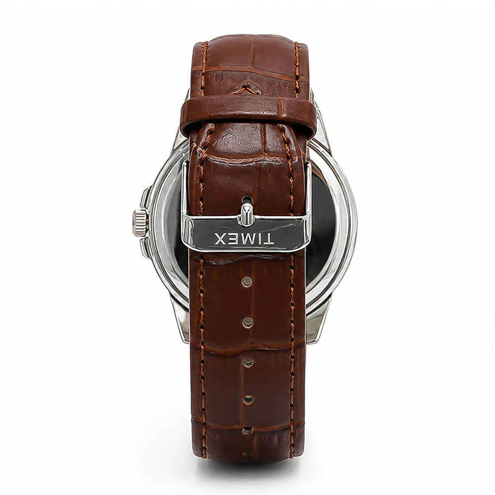 Danbury Multifunction 43mm Leather Band