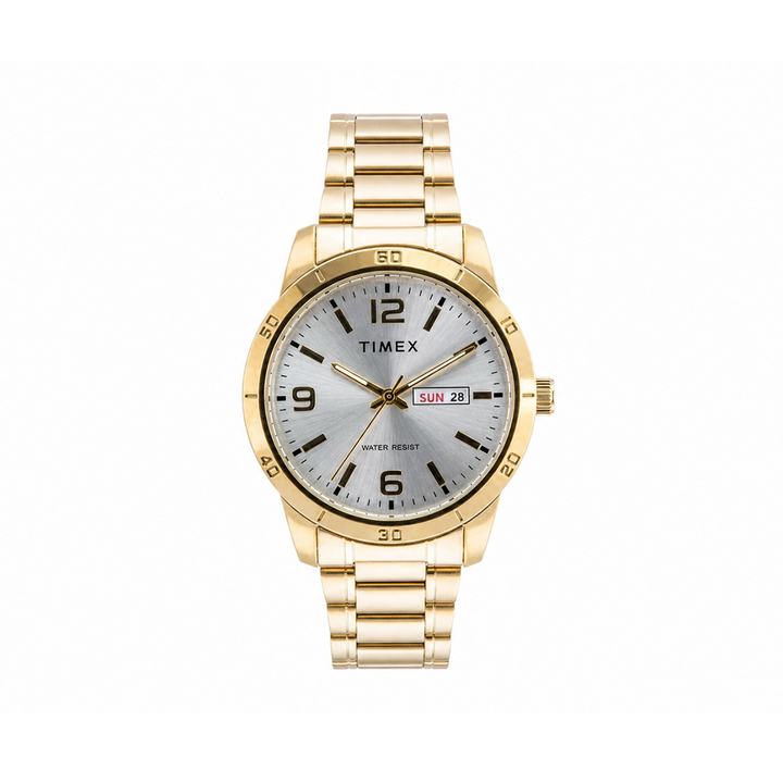 Bridgeport Day-Date 40mm Stainless Steel Band