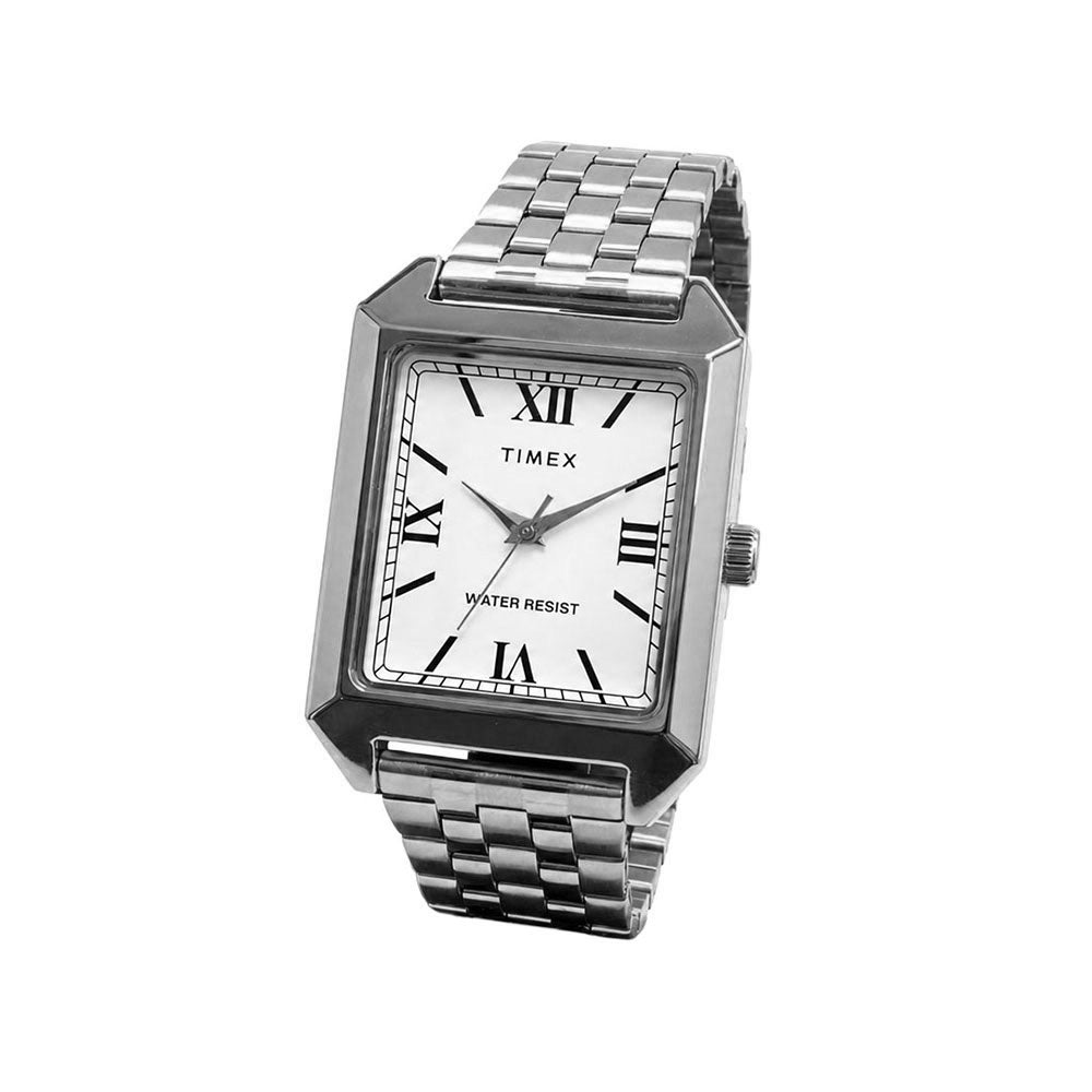 Elm Square 3-Hand 35mm Stainless Steel Band