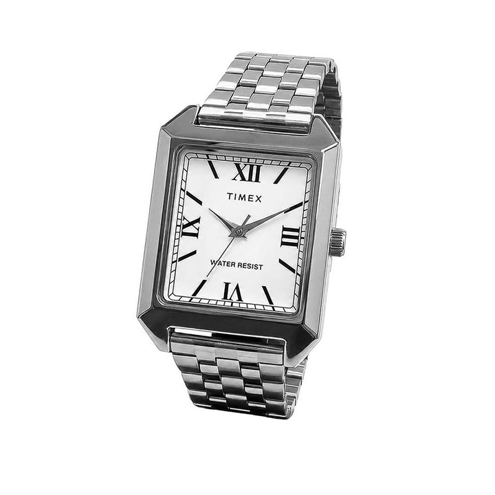 Elm Square 3-Hand 35mm Stainless Steel Band