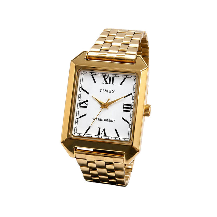 Elm Square 3-Hand 35mm Stainless Steel Band