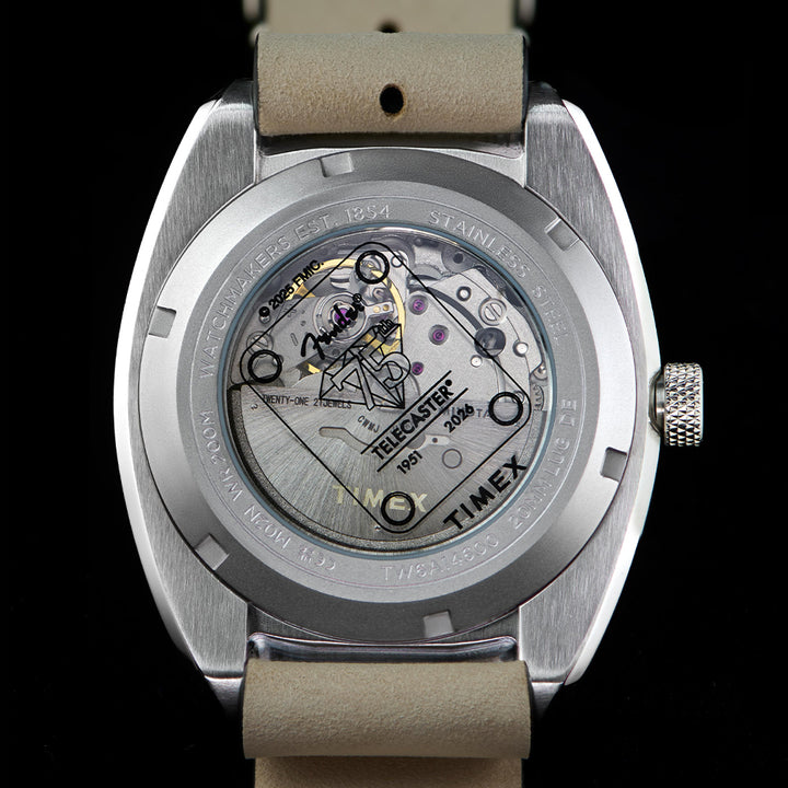 Timex x Fender Automatic 41mm Leather Band
