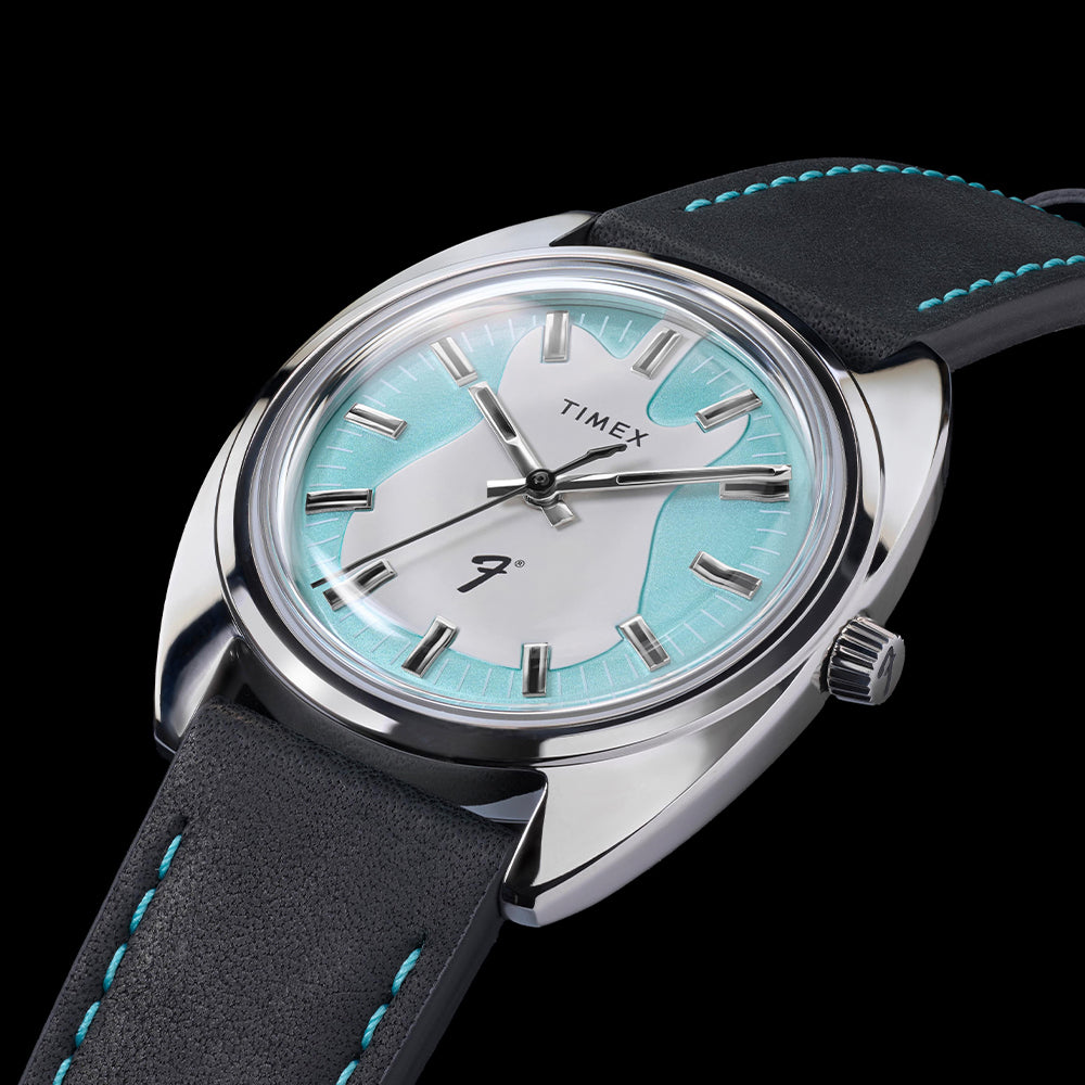Timex x Fender 3-Hand 37mm Leather Band