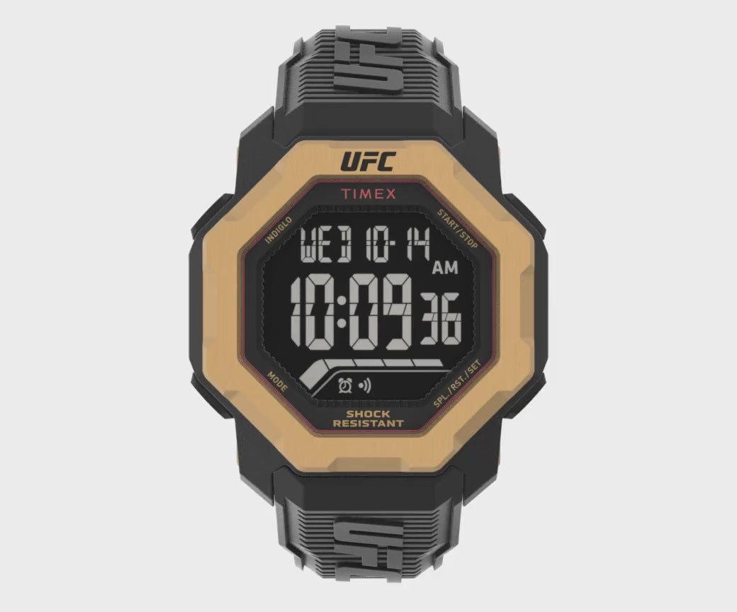 Timex Ufc Knockout Multifunction 48mm Acetate Band