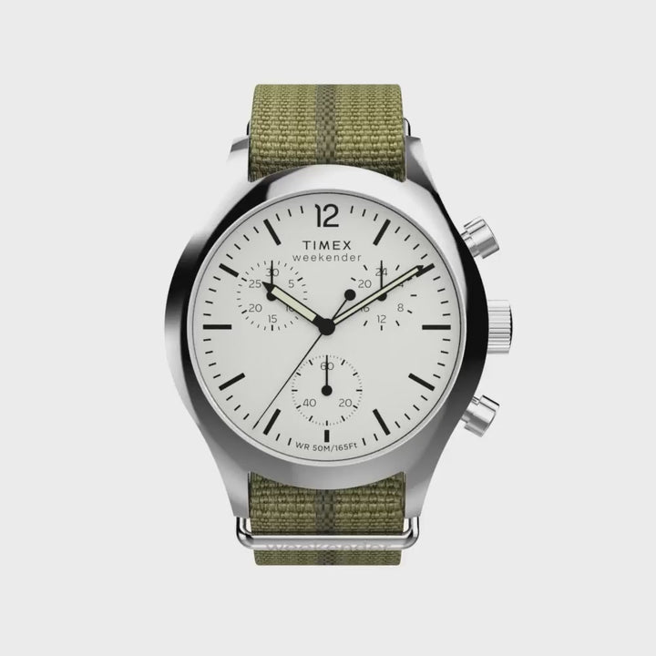 Weekender Chronograph 40mm Fabric Band
