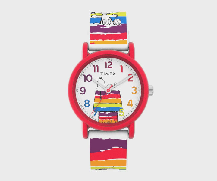 Peanuts Weekender 3-Hand 36mm Rubber Band