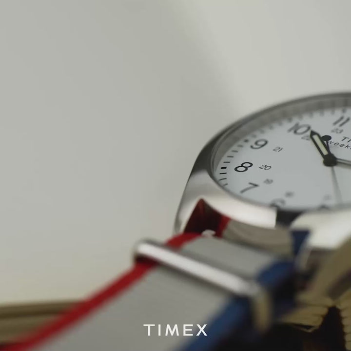 Weekender 3-Hand 39mm Fabric Band