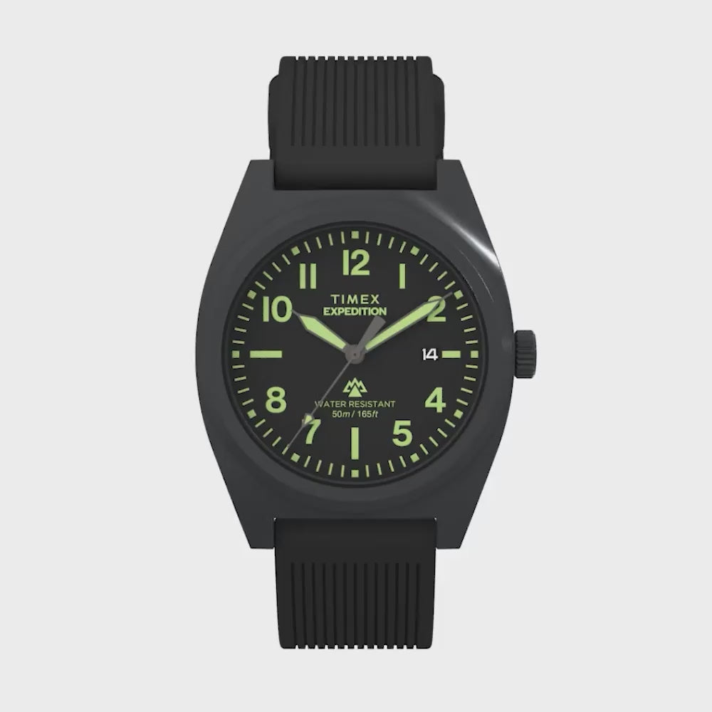 Expedition Field Date 39mm Silicone Band