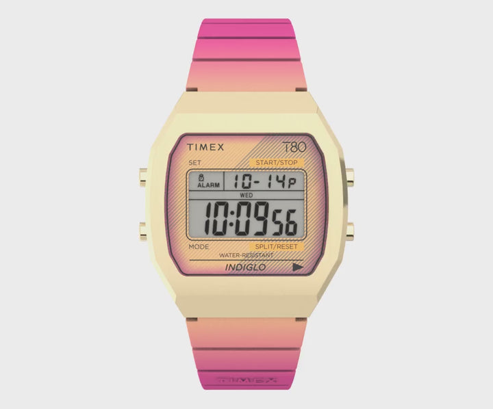 Timex 80 Digital 34mm Resin Band