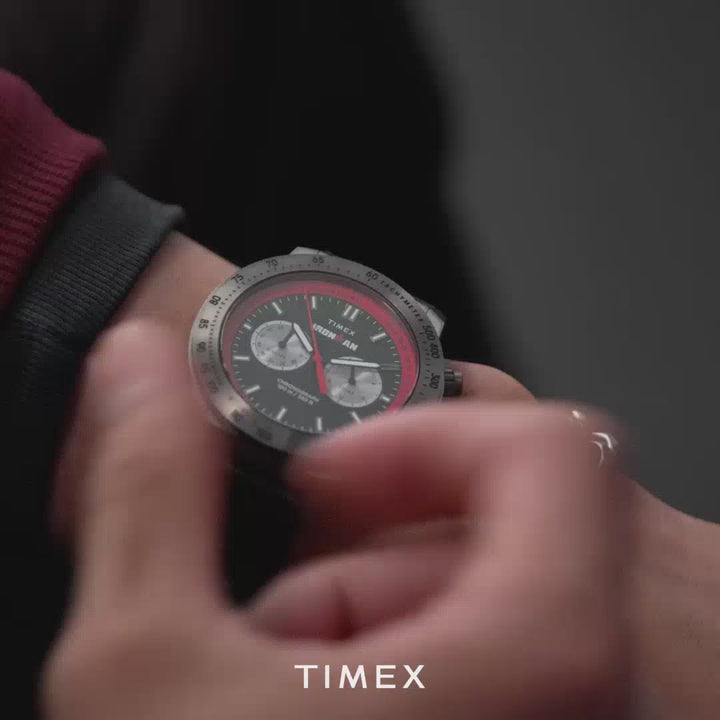 Timex® Ironman® Challenger Chronograph 44mm Silicone Band