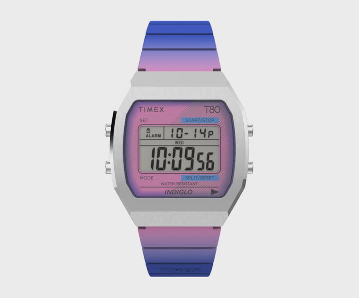 Timex 80 Digital 34mm Resin Band