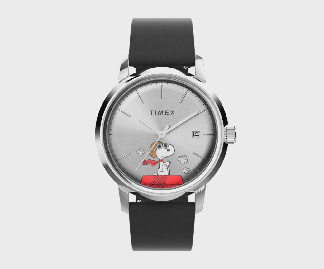 Marlin x Peanuts Automatic 40mm Leather Band