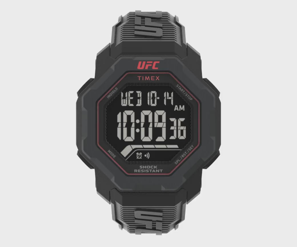 Timex Ufc Knockout Multifunction 48mm Acetate Band