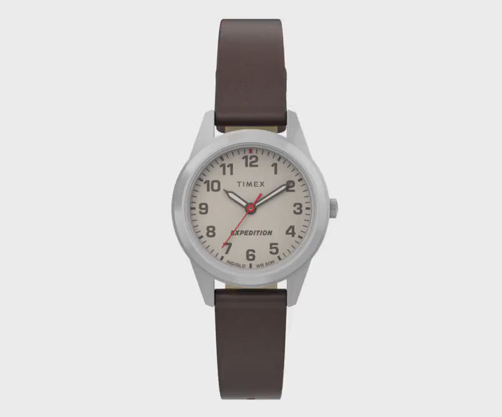 Expedition® Field Mini 3-Hand 26mm Leather Band