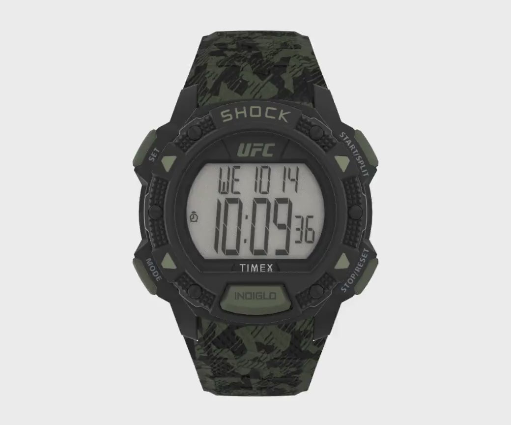Timex UFC Core Shock Digital 45mm Resin Band