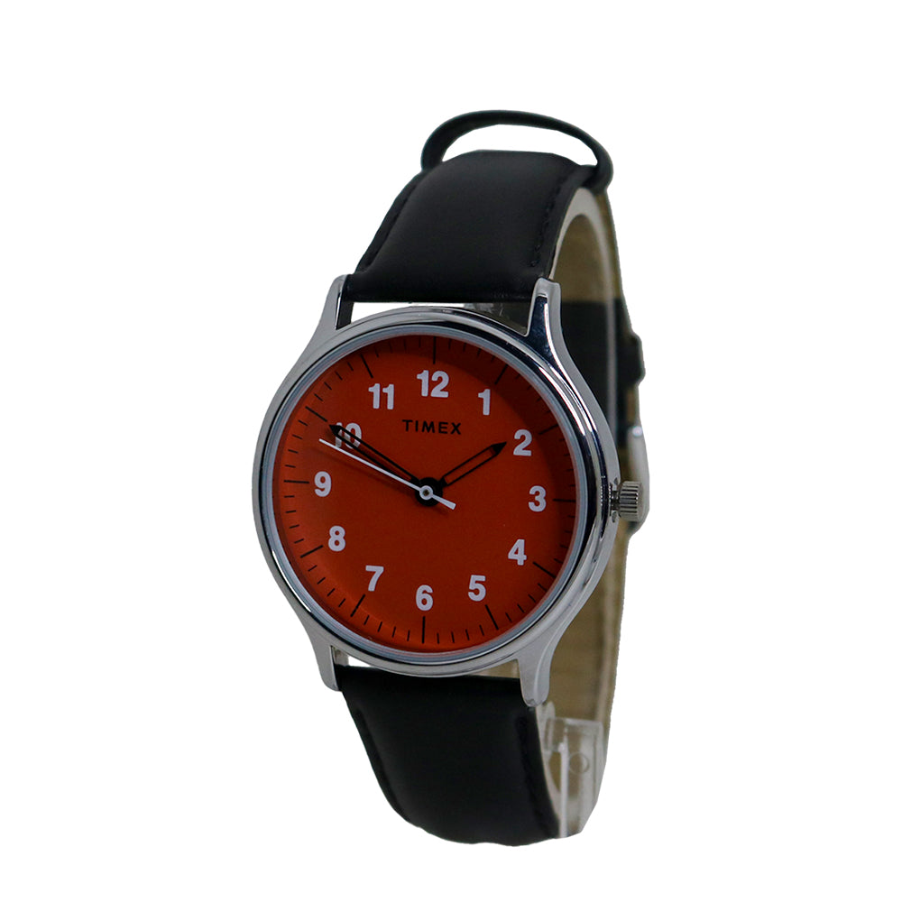 Classic Analog 3-Hand 38mm Leather Band