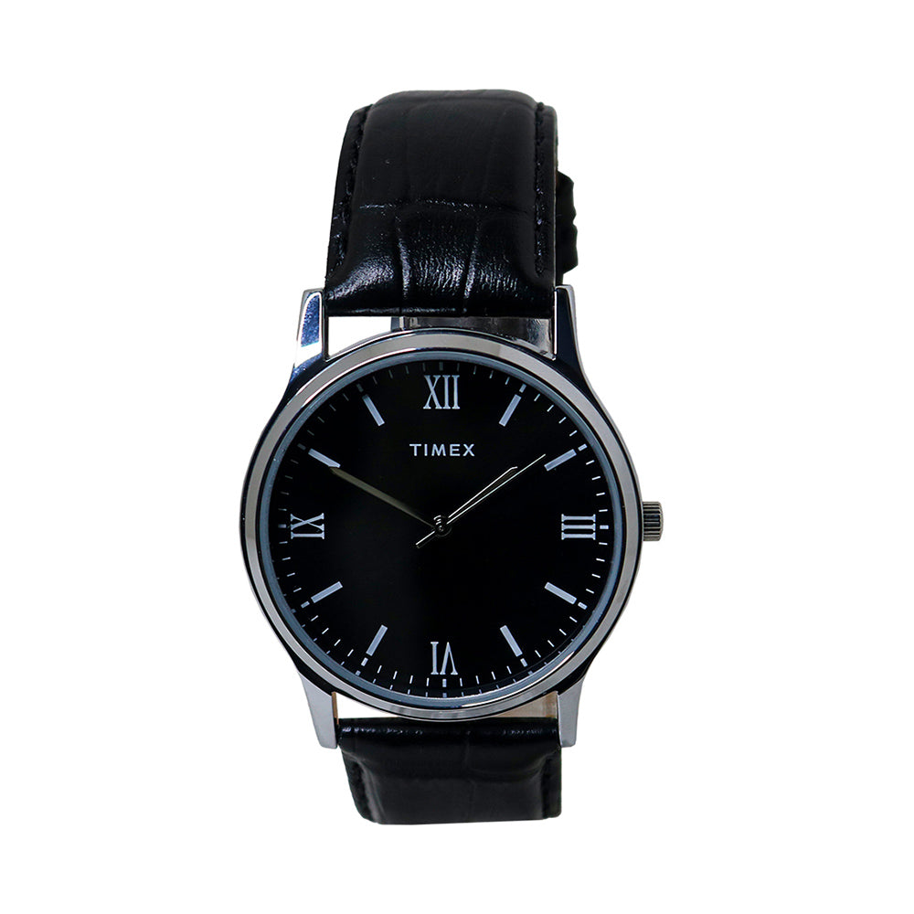 Timex genuine leather strap sale