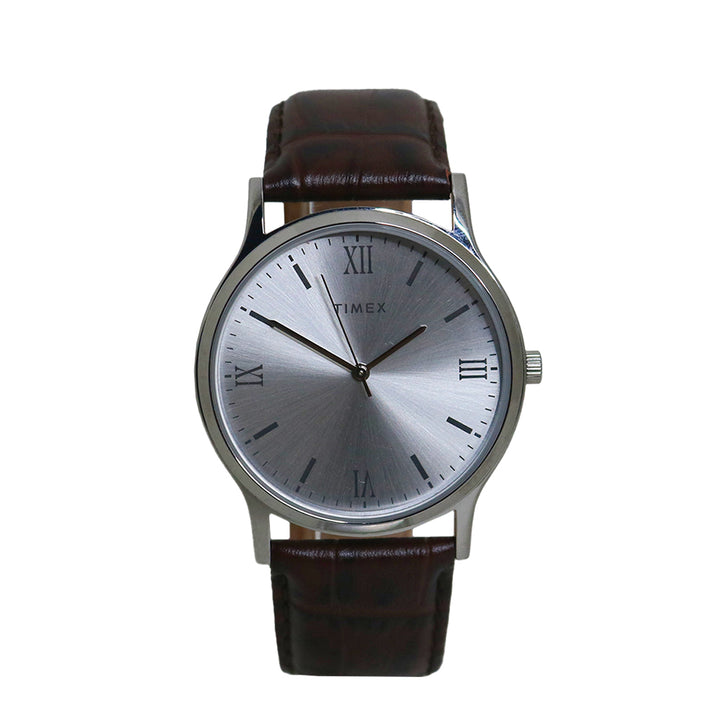 Classic Analog 3-Hand 39mm Leather Band