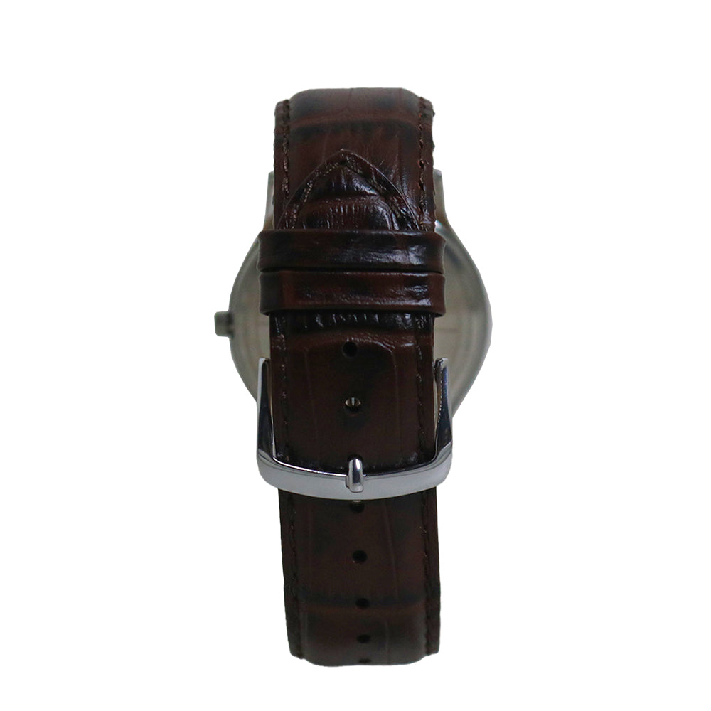 Classic Analog 3-Hand 39mm Leather Band