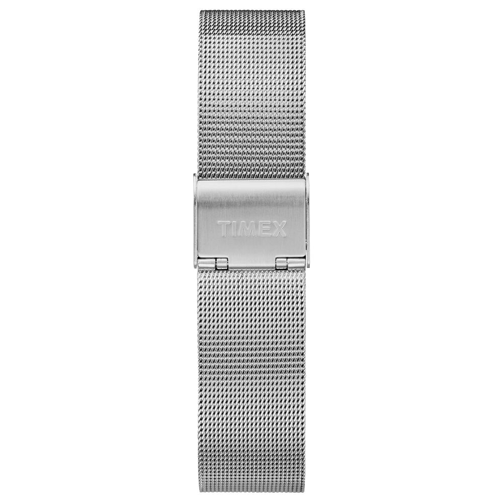 Timex The Fairfield Orologio Unisex Al Quarzo – Cinturino In Pelle Marrone, Quadrante Blu, 41 Mm, Funzione Indiglo