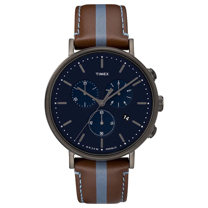 Fairfield Chronograph 41mm Leather Band