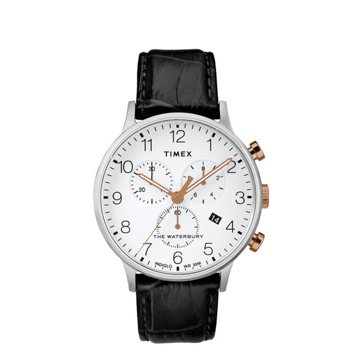 Waterbury Chronograph 40mm Leather Band