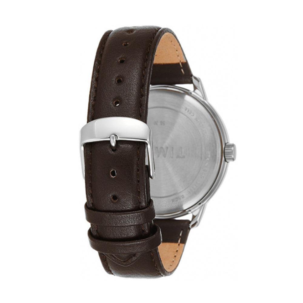 Men's Core 3-Hand 43mm Leather Band