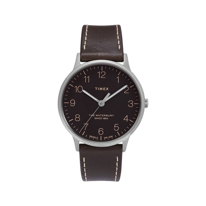 Waterbury Classic 3-Hand 40mm Leather Band