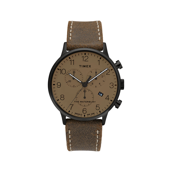 Waterbury Chronograph 40mm Leather Band