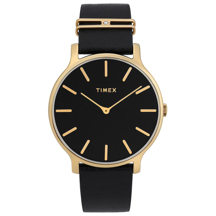 Metropolitan Transcend 2-Hand 38mm Leather Band