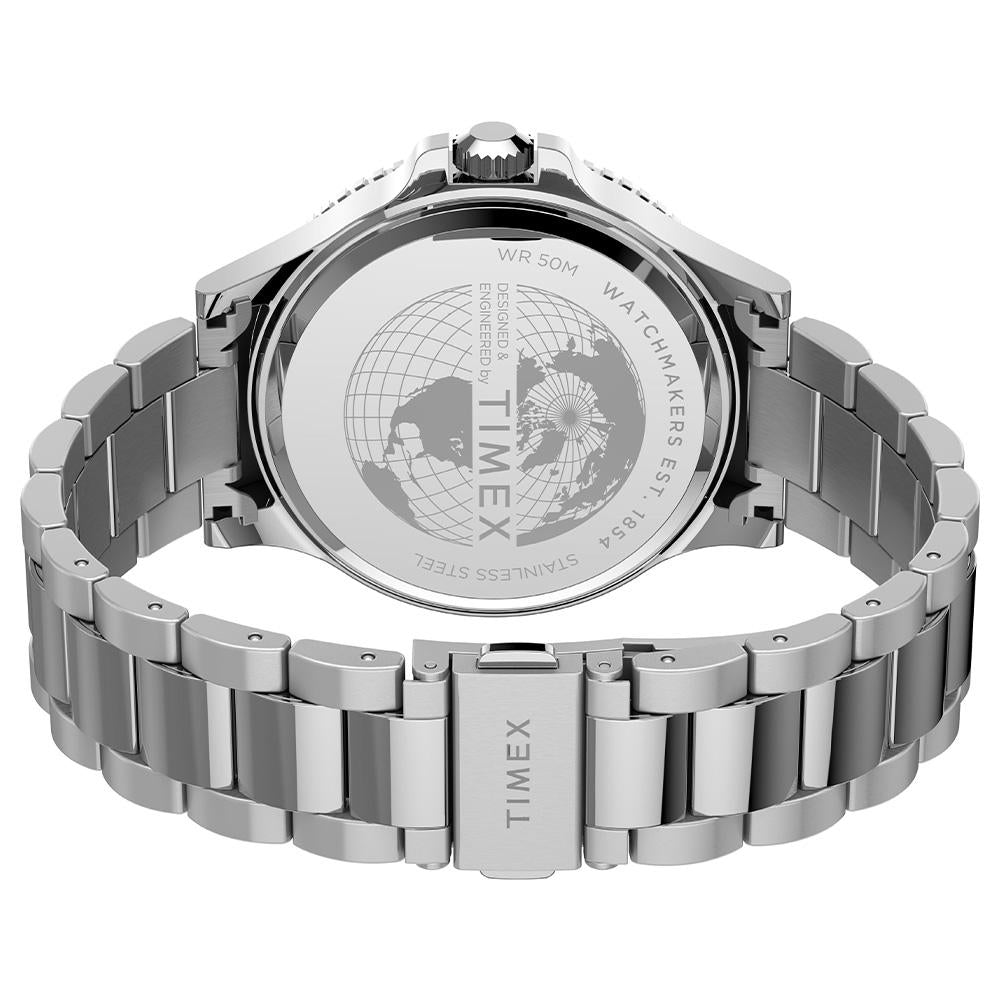 Harborside Multifunction 43mm Stainless Steel Band