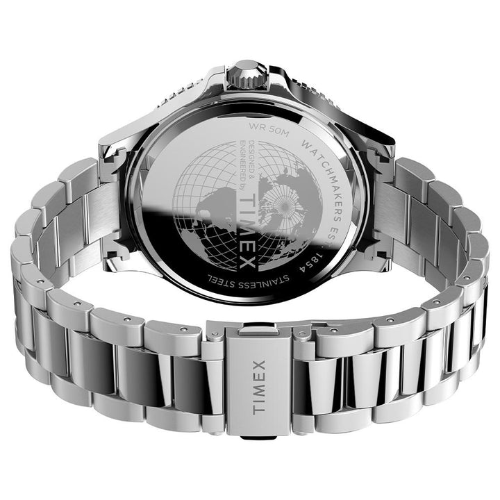 Harborside Multifunction 43mm Stainless Steel Band