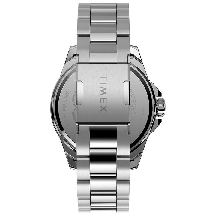 Essex Avenue Day-Date 44mm Stainless Steel Band