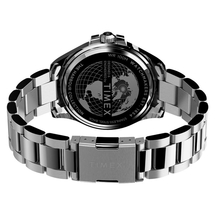 Harborside Coast 3-Hand Date 43mm Stainless Steel Band