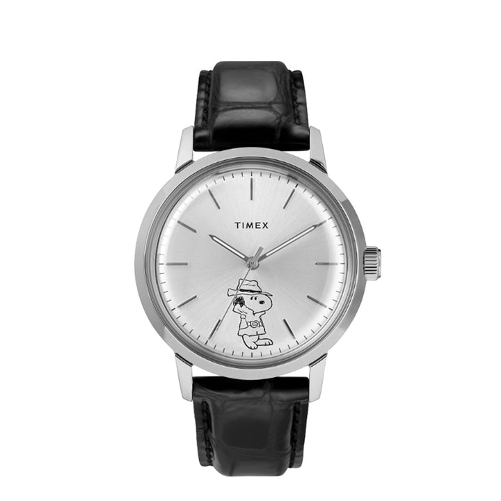 Peanuts Marlin  40mm Leather Band