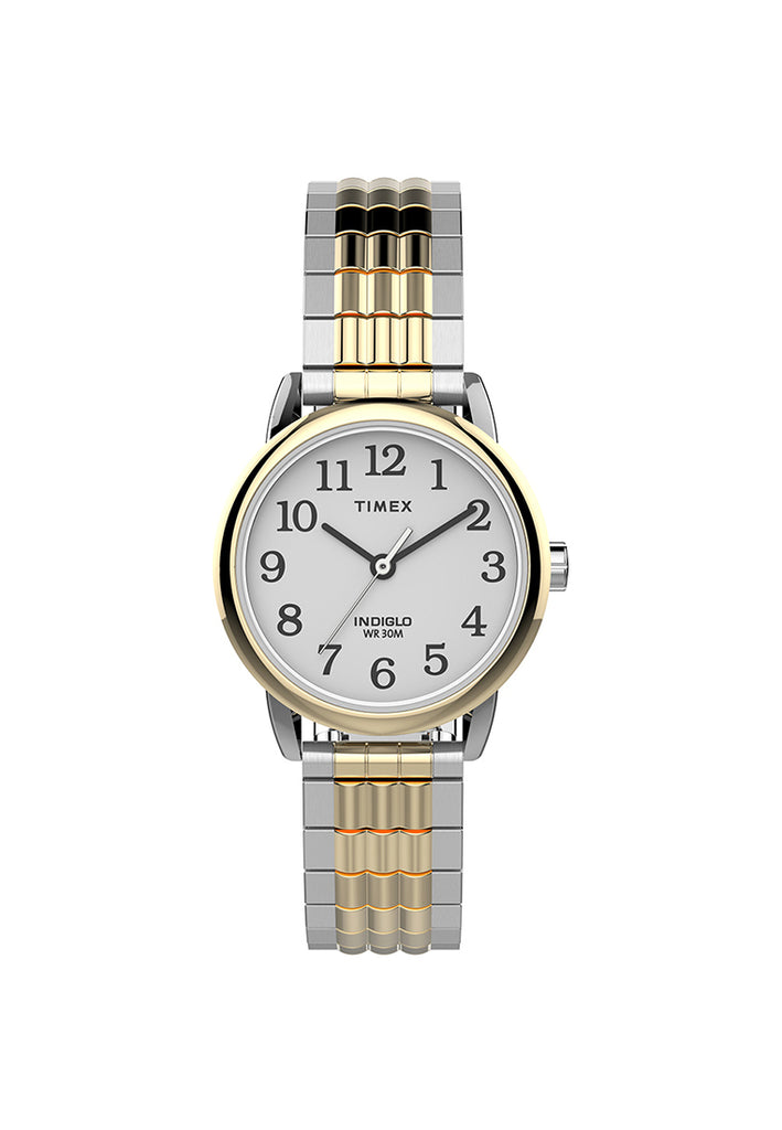 Timex two best sale tone ladies watch